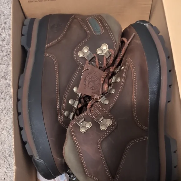 Timberland Men's Dark Brown Hiking Boots - Picture 1 of 6